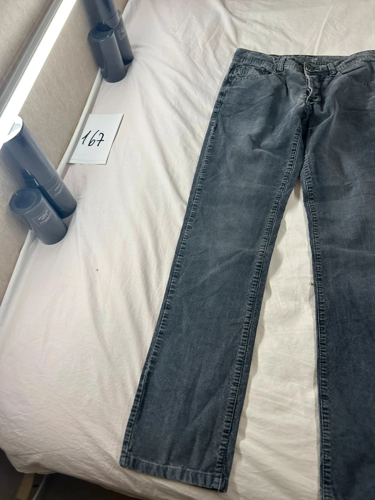 Vintage black slim fit Jules jeans w27 l31 ribbed – photo 3